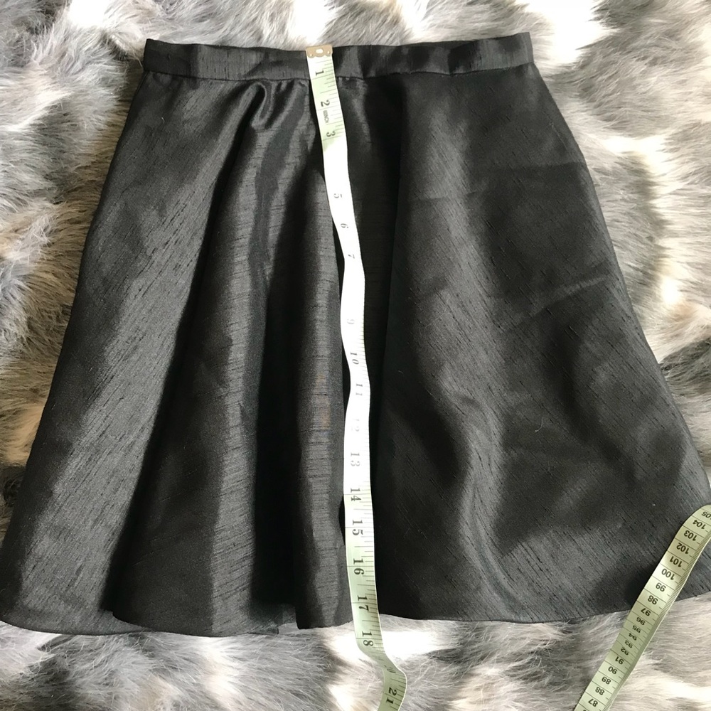 Black Flare Layered Circle Skirt - Picture 4 of 7